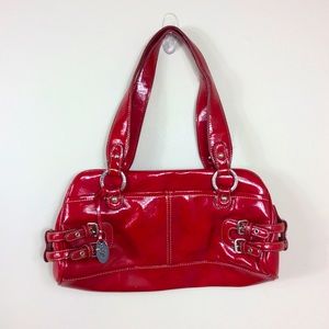 ☀️ Franco Sarto red patent shoulder bag. ☀️